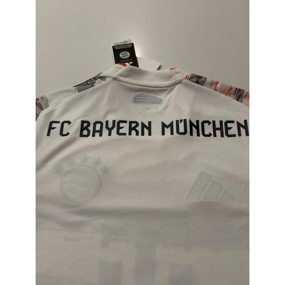 Adidas FC Bayern Munich 25/26 Away Jersey White JJ2143 Mens M